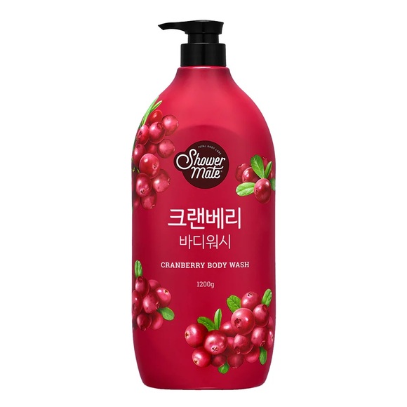 Shower Mate Other - Cranberry Body Wash - Vibrant Red
